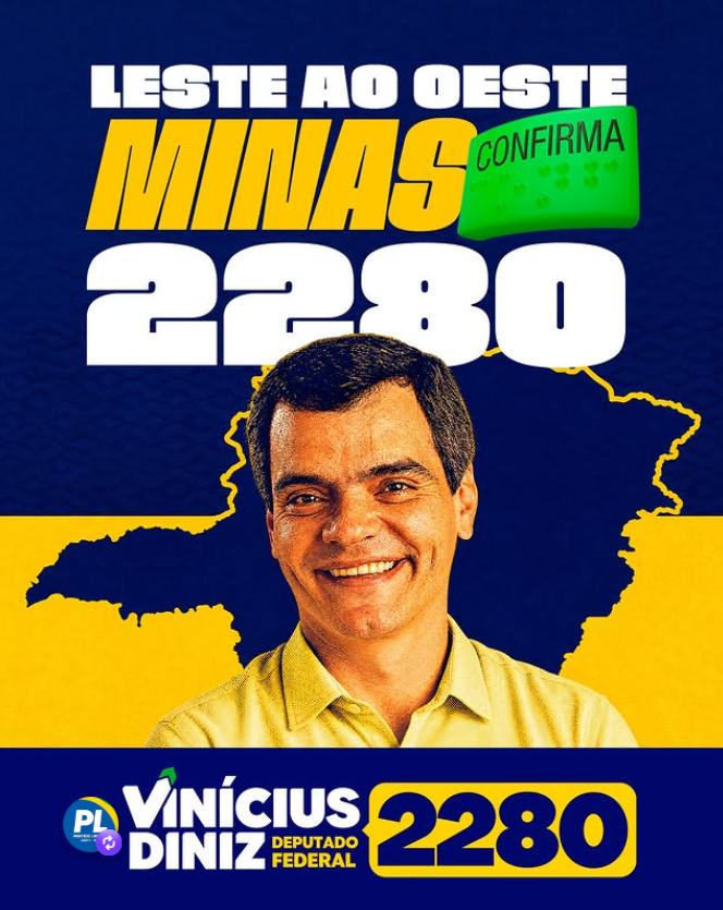 De leste a oeste, Minas confirma 2280